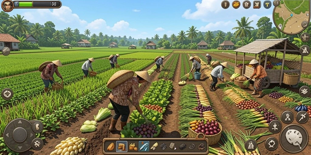 Tampilan awal yang menarik dan intuitif.