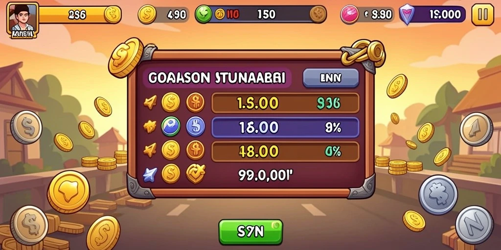 Tampilan antarmuka APEK88 yang menarik dan mudah digunakan.