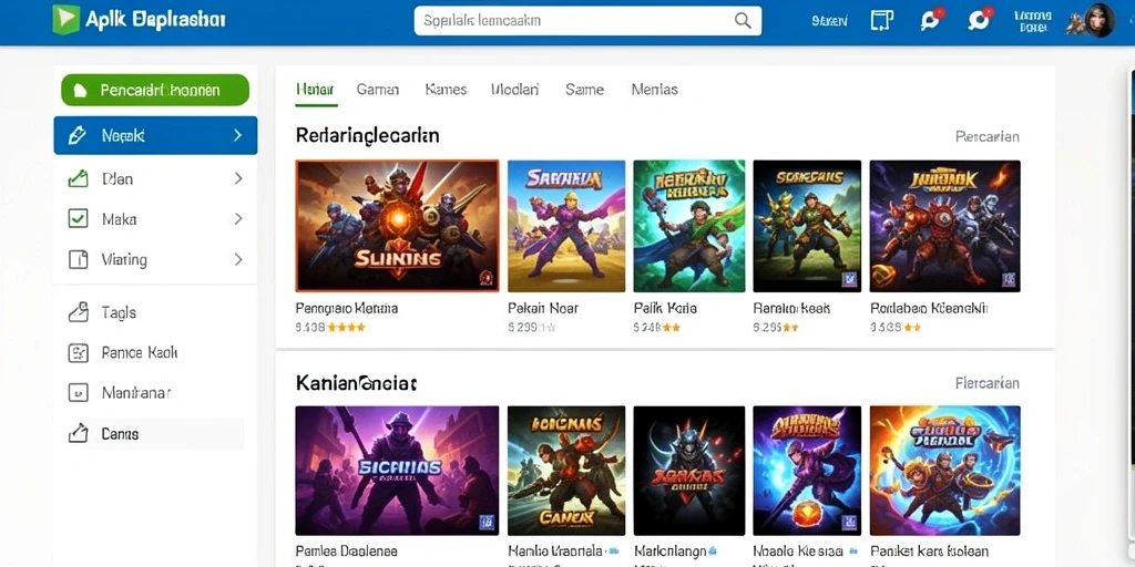 Tampilan antarmuka yang menarik dan intuitif.