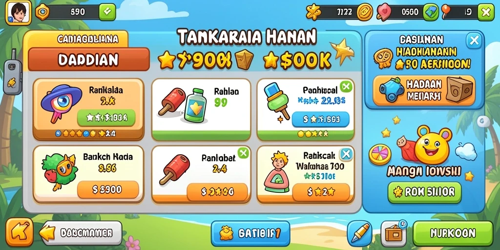 Tampilan antarmuka yang menarik dan mudah digunakan.