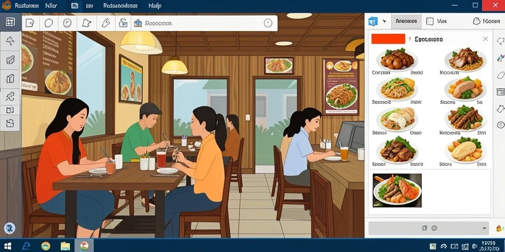 Tangkapan layar menunjukkan karakter utama dalam aksi yang mendebarkan.