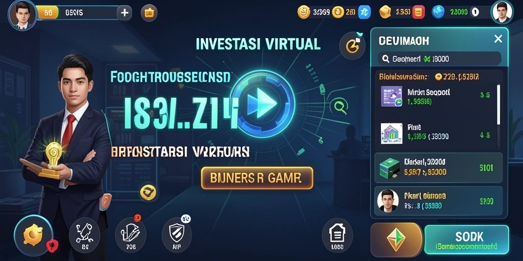 Tampilan mesin slot yang memukau dengan efek suara yang menarik.