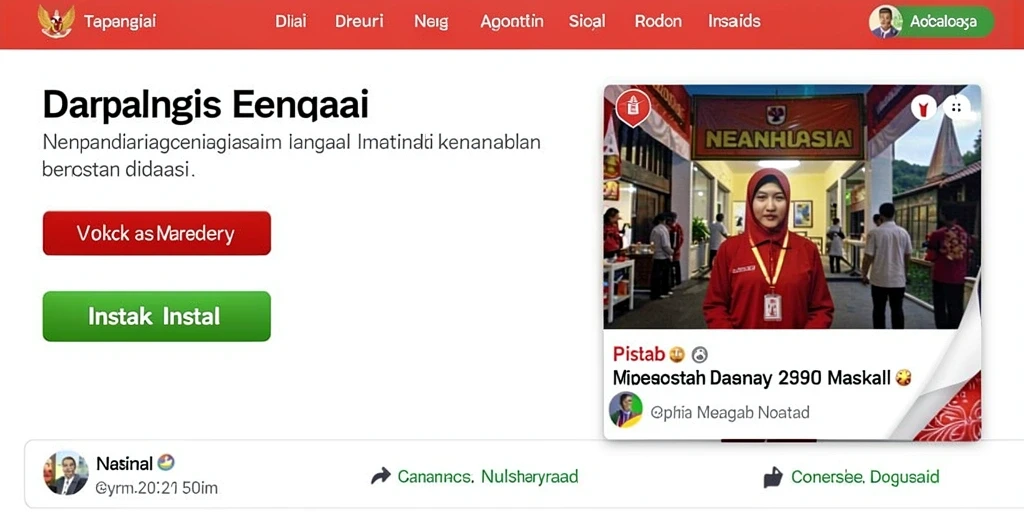 Tampilan utama LKOPEN yang memikat dan mudah dinavigasi.