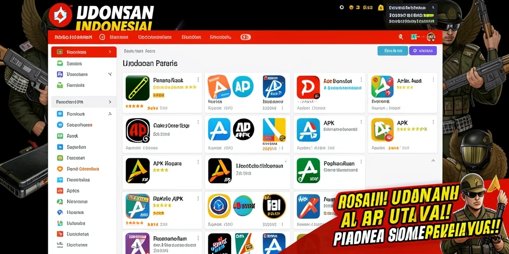 Screenshot menunjukkan tampilan antarmuka yang menarik.