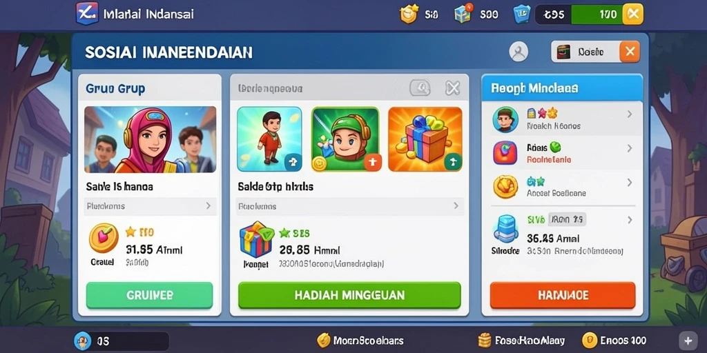 Tampilan antarmuka yang intuitif dan mudah digunakan.