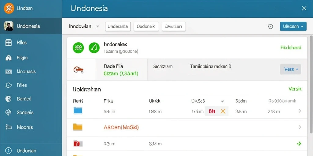 Tampilan antarmuka yang intuitif dan mudah digunakan.