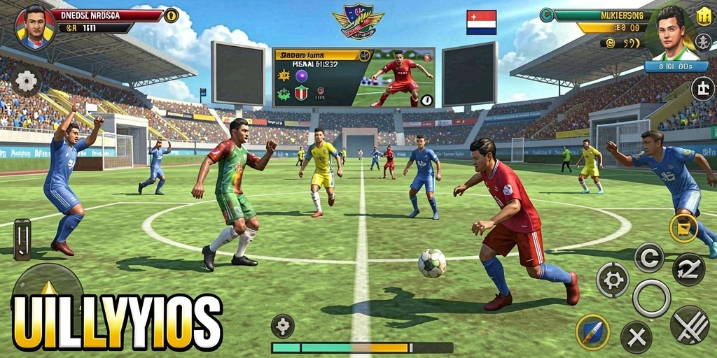 Tampilan menu utama yang menarik dan mudah dinavigasi.