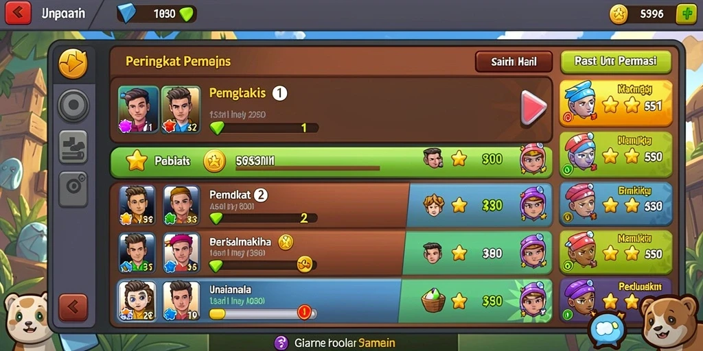 Tampilan antarmuka pengguna yang modern dan intuitif.
