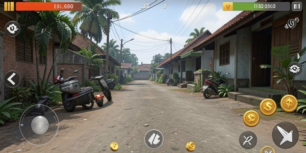 Tampilan layar utama ZIATOGEL yang menarik dan informatif.